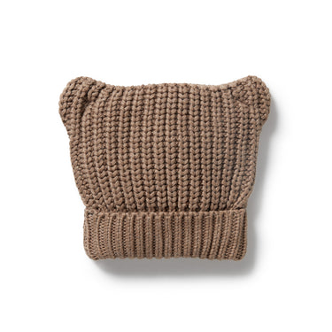 Wilson & Frenchy - Coco Speckle Organic Knitted Bear Hat